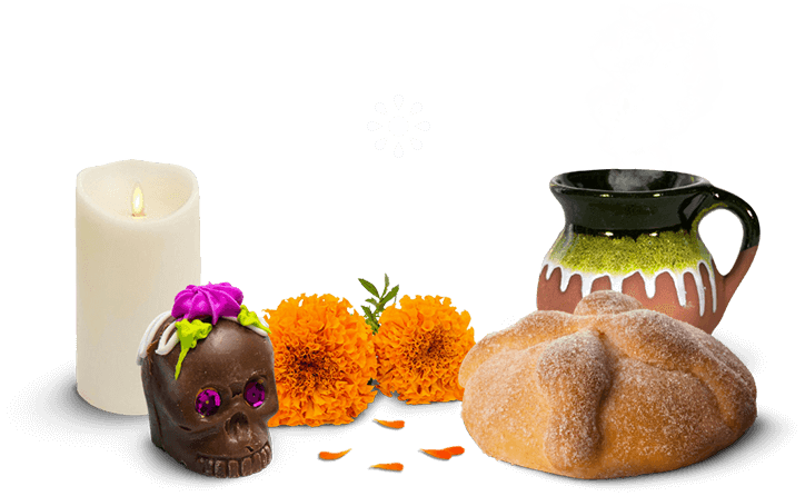 Small ofrenda in footer small-ofrenda